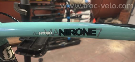 Bianchi via nirone7 2011 shimano 105 2x10 taille 53(M) - 3