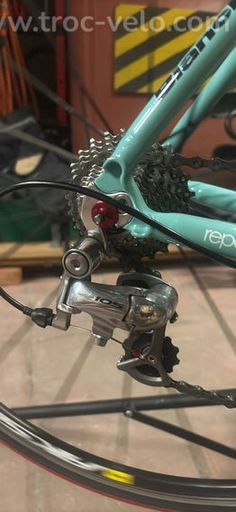 Bianchi via nirone7 2011 shimano 105 2x10 taille 53(M) - 6