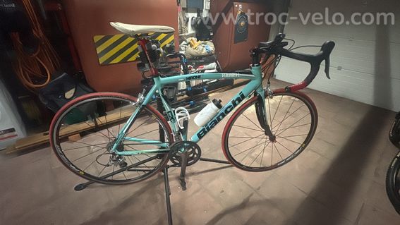 Bianchi via nirone7 2011 shimano 105 2x10 taille 53(M) - 8