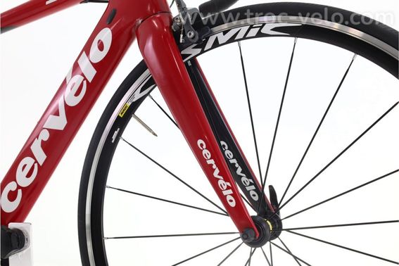 Produit Reconditionne Cervelo S3 Di2 11v Rouge Velo De Route Tres Bon Etat - 5