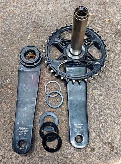 Pédalier Shimano XTR M9125 - 2