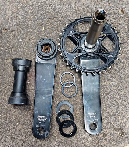 Pédalier Shimano XTR M9125 - 3