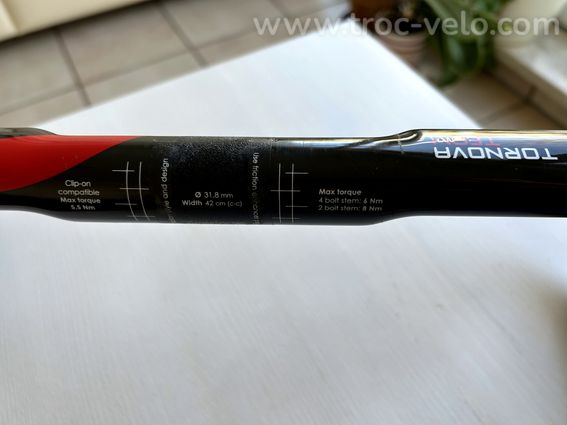 3T Tornova Team Carbon guidon 42cm - 5