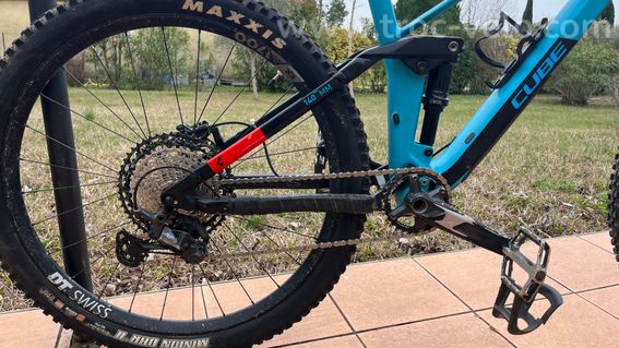 VTT Cube Stereo HPC 140 Race, taille M, Tout-Suspendu  - 3