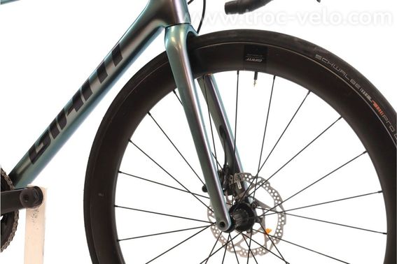 Produit Reconditionne    Giant Tcr Advanced Sl 1 Disc Di2 12v    Vert   Velo De Route   Tres Bon Etat - 5
