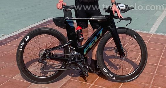 Vélo Triathlon Felt ia3 Disc et Roues DT Swiss Aero - 4