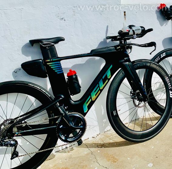 Vélo Triathlon Felt ia3 Disc et Roues DT Swiss Aero - 5