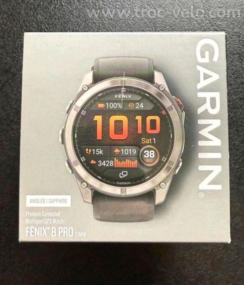 Garmin Fenix 8 Pro 51mm Amoled Sapphire Titanium  - 2