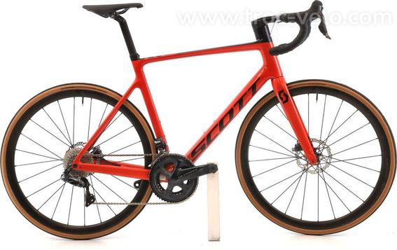 Produit Reconditionne Scott Addict Rc 10 Di2 11v Rouge Velo De Route Bon Etat