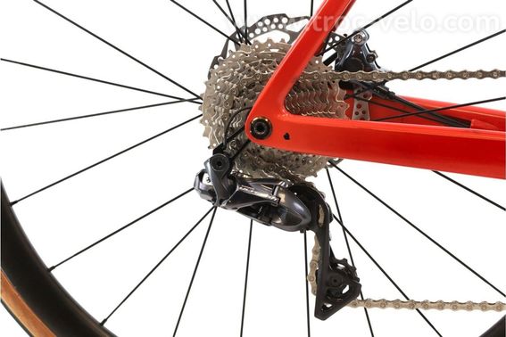 Produit Reconditionne Scott Addict Rc 10 Di2 11v Rouge Velo De Route Bon Etat - 3