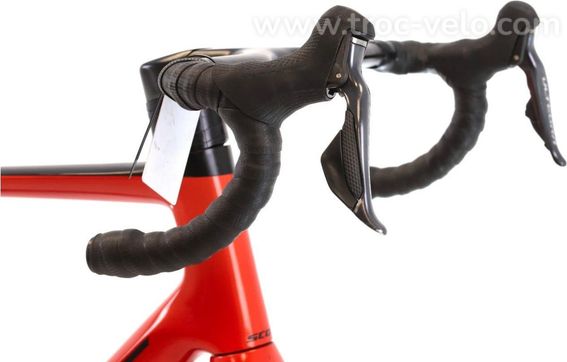 Produit Reconditionne Scott Addict Rc 10 Di2 11v Rouge Velo De Route Bon Etat - 6