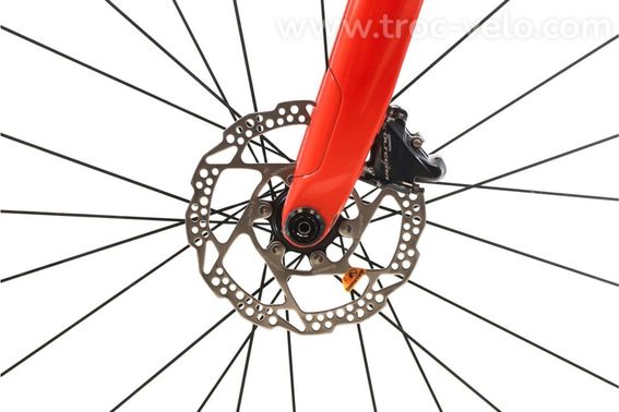 Produit Reconditionne Scott Addict Rc 10 Di2 11v Rouge Velo De Route Bon Etat - 7
