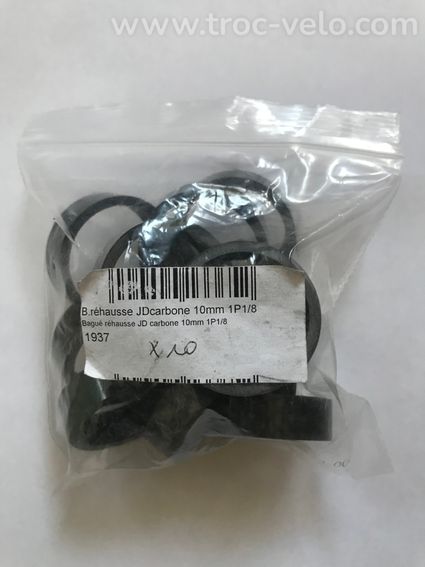 Lot de 10 Entretoises neuves (Spacers) carbone 10 mm  - 2