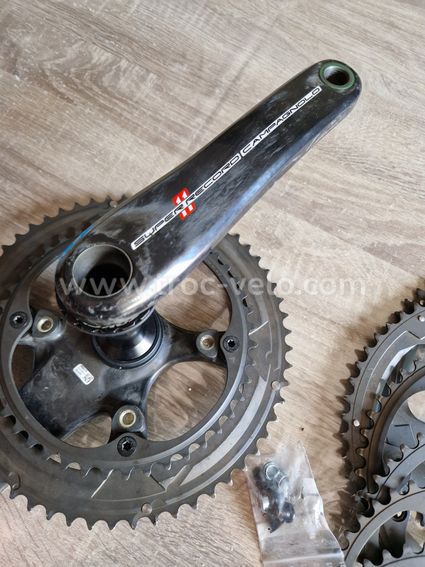 CAMPAGNOLO RECORD PEDALIER 11V Ultra Torque 52/39 Record 11V Crankset EUR 195,00 - FR
