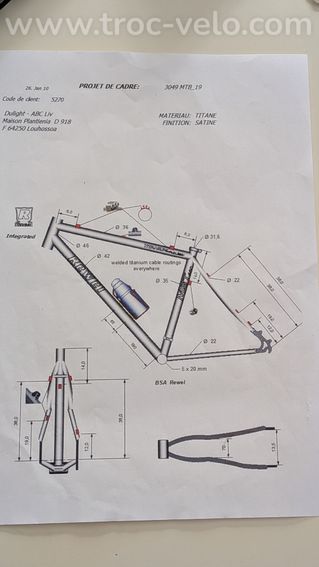 VTT REWEL TITANE TAILLE L - 10