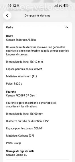 Canyon endurace al taille L - 10
