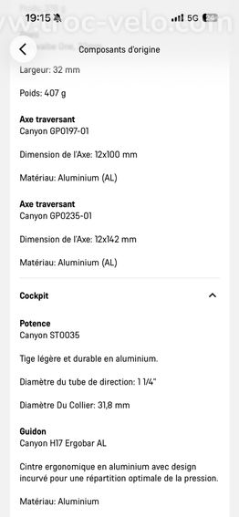 Canyon endurace al taille L - 15