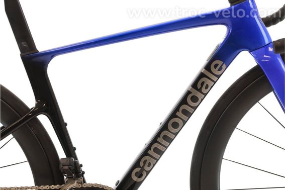 Produit Reconditionne    Cannondale Supersix Evo 2 Hi Mod Di2 12v    Bleu   Velo De Route   Tres Bon Etat - 2