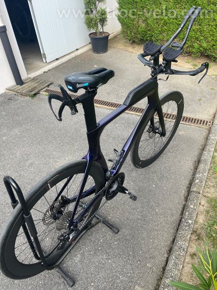 Vélo contre la montre Cervélo Deep Blue Sunset / Bleu 56 cm / 175-185 cm - 2