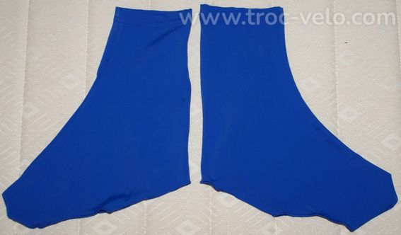 Couvre chaussures vélo - marque "POLI" - taille 44/48 - bleu - 2