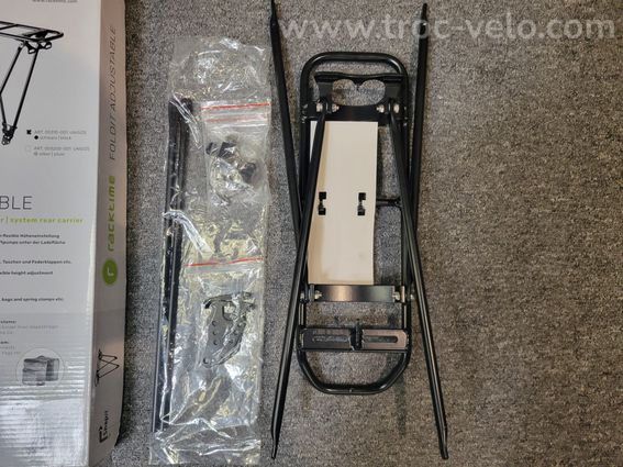 Porte-Bagage Arrière Racktime Foldit Adjustable Noir - 2