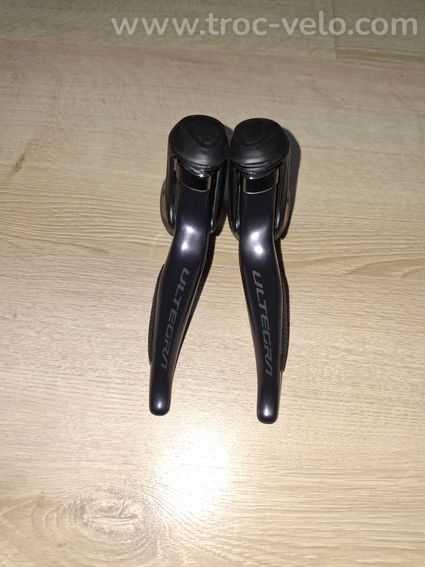Paire de leviers / shifters Ultegra DI2 12v ST-R8150 frein sur jante à patin - 3