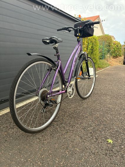 Vélo tout chemin (VTC) femme Miemo – Prêt à rouler - 2