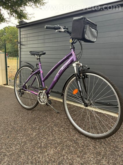 Vélo tout chemin (VTC) femme Miemo – Prêt à rouler - 3
