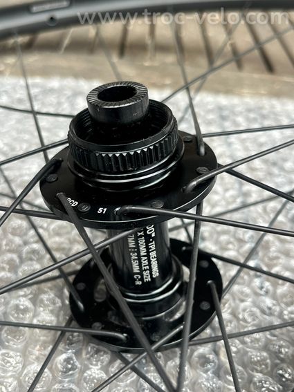 đ„ Paire de roues vĂ©lo route / gravel SEIDO SINUS 700 neuves - 7