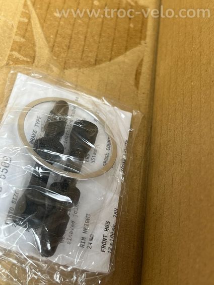 đ„ Paire de roues vĂ©lo route / gravel SEIDO SINUS 700 neuves - 9