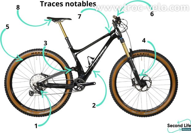 Produit Reconditionné - VTT Tout-Suspendu Bold Linkin Trail Shimano Deore XT 12V 29' Noir 2021 - 2