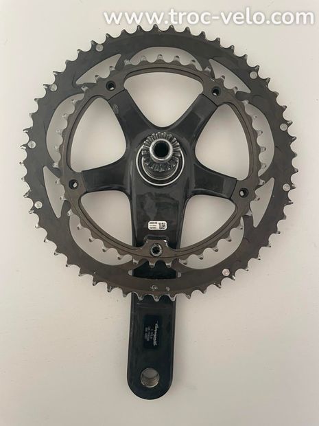 Pédalier CAMPAGNOLO SUPER RECORD 11v, Ultra Torque, Carbone - 2