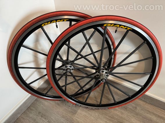 Roues carbone GIANT Mike BURROWS - 6