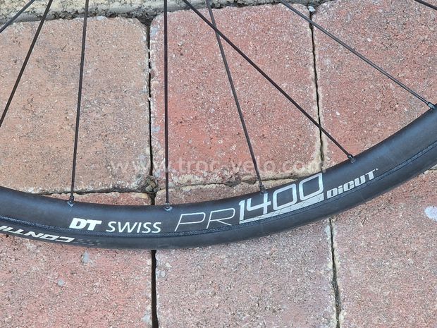 Roue DT Swiss PR 1400 Dicut - 1