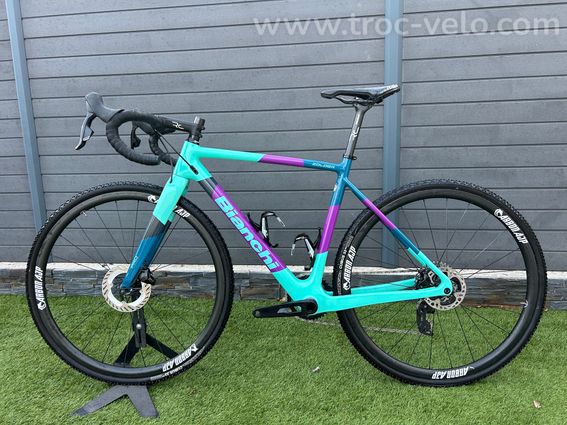 Velo de Cyclo-cross Bianchi Zolder Pro sram axs taille 50 - 2