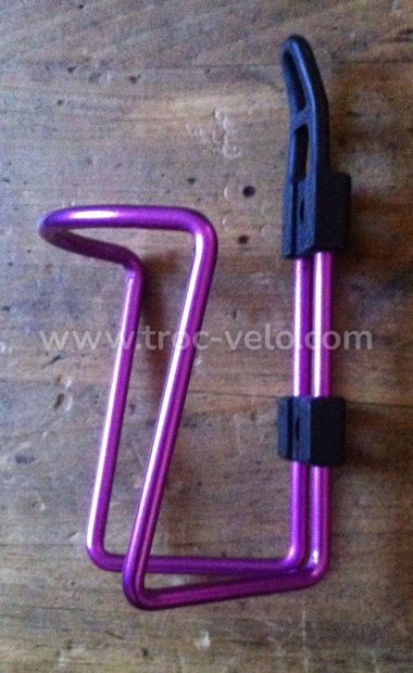 Porte-bidon Racer fuchsia en aluminium comme neuf - 2