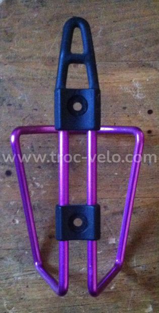 Porte-bidon Racer fuchsia en aluminium comme neuf - 3