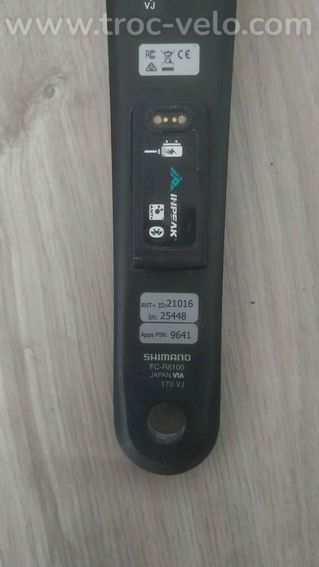 Pédalier Shimano Ultegra 52-36 avec capteur de puissance - 5