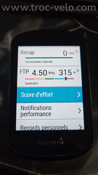 Vends peu servi GARMIN EDGE 530 - 2