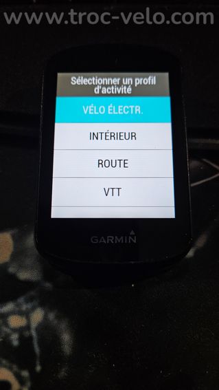 Vends peu servi GARMIN EDGE 530 - 4