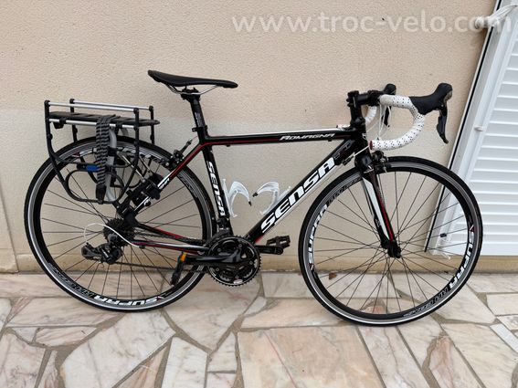 Vélo de route sensa polyvalent velotaf/voyage - 2