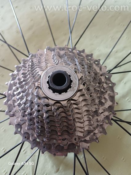 roue route aluminium shimano 700 rs 170 disque center lock - 3