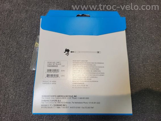 Kit cable + gaine dérailleurs Shimano route - 2