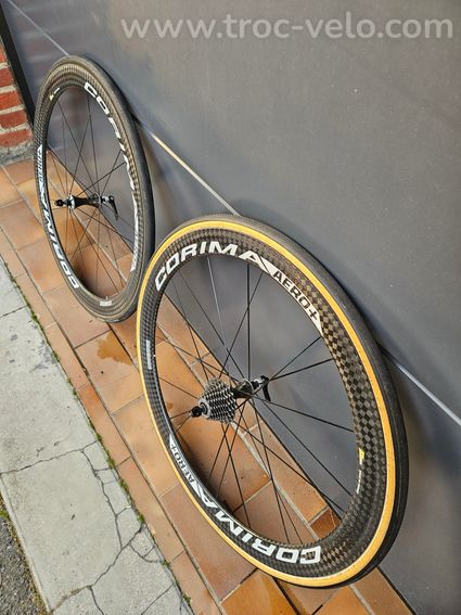 Paire de roue carbone Corima aero+ - 5