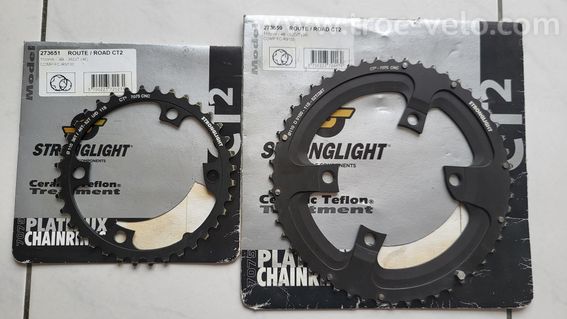 Paire de plateaux STRONGLIGHT 36&52-110 FC-R9100