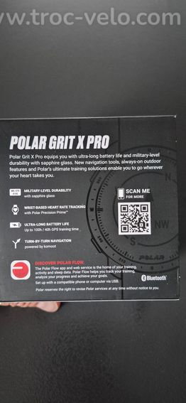Polar grit X pro saphir - 3