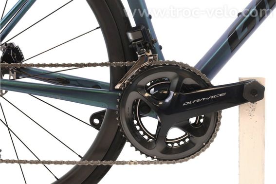 Produit Reconditionne Giant Tcr Advanced Sl 0 Disc Di2 11v Bleu Velo De Route Tres Bon Etat - 4