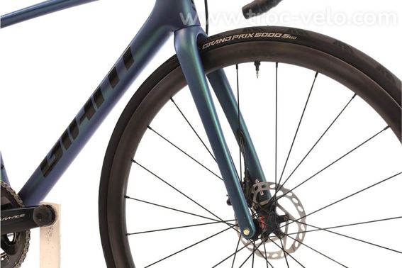 Produit Reconditionne Giant Tcr Advanced Sl 0 Disc Di2 11v Bleu Velo De Route Tres Bon Etat - 5