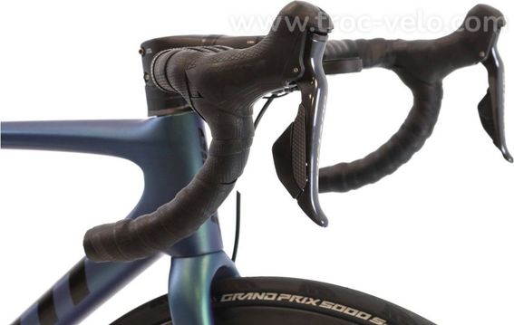 Produit Reconditionne Giant Tcr Advanced Sl 0 Disc Di2 11v Bleu Velo De Route Tres Bon Etat - 6
