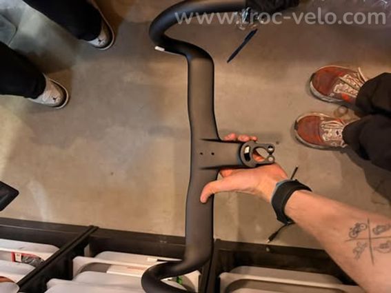 COCKPIT SYNCROS CRESTON IC SL AERO 380MM BLACK MATT 380X100M - 3